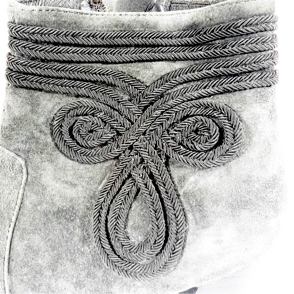 Jeffrey Campbell gray embellished boots size 8 NWOB - Picture 4 of 8